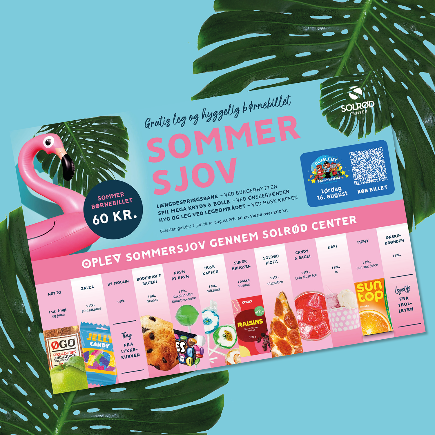 Sommerferie børnebillet